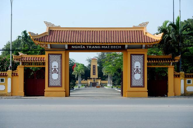 Nghĩa trang Mai Dịch tọa lạc ở Hà Nội
